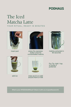 Ceremonial Grade Salted Caramel Matcha Pods (Nespresso® Compatible)